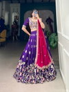 Keshvi By Lnb1414 Vichitra Silk Embroidery Work Lehenga With Blouse Dupatta Online Wholesale